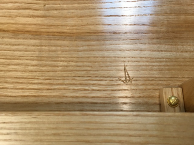 Initials on Carcase Underside